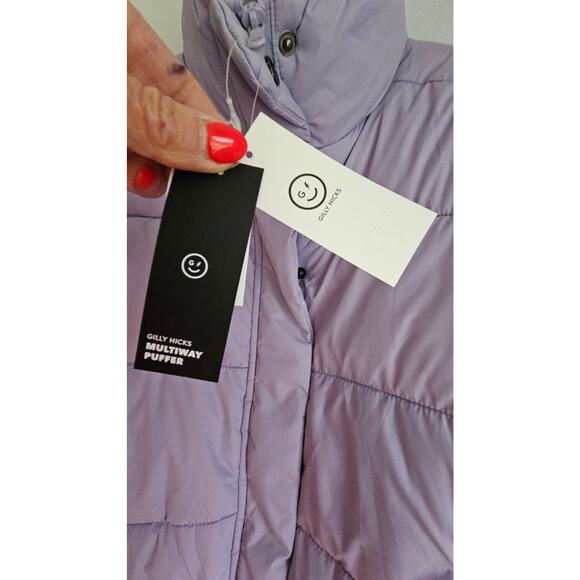 Hollister Gilly Hicks Convertible Multiway Puffer Jacket. Sz S Retail $169 - Picture 7 of 11
